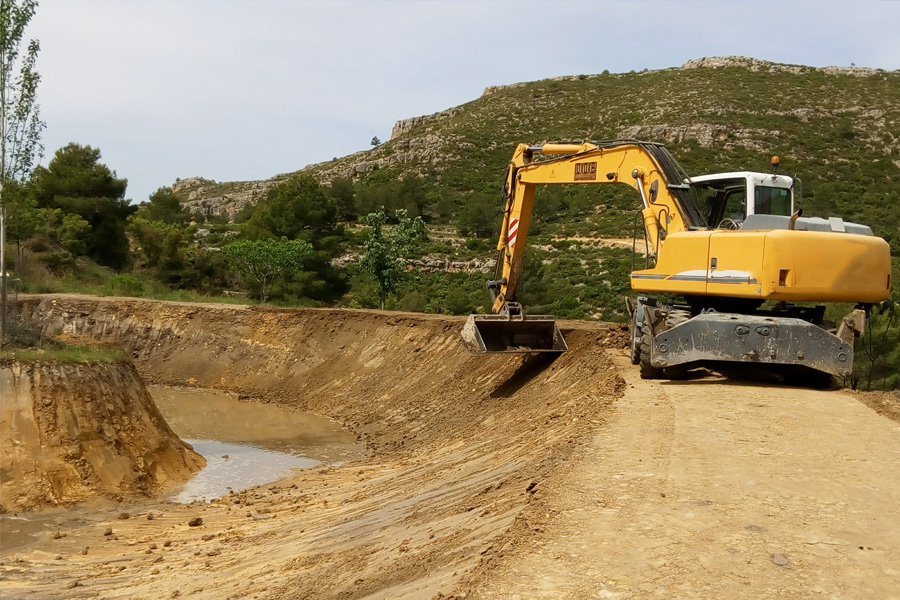 Obra Forestal Indesfor Ingeniería Construcción Soria