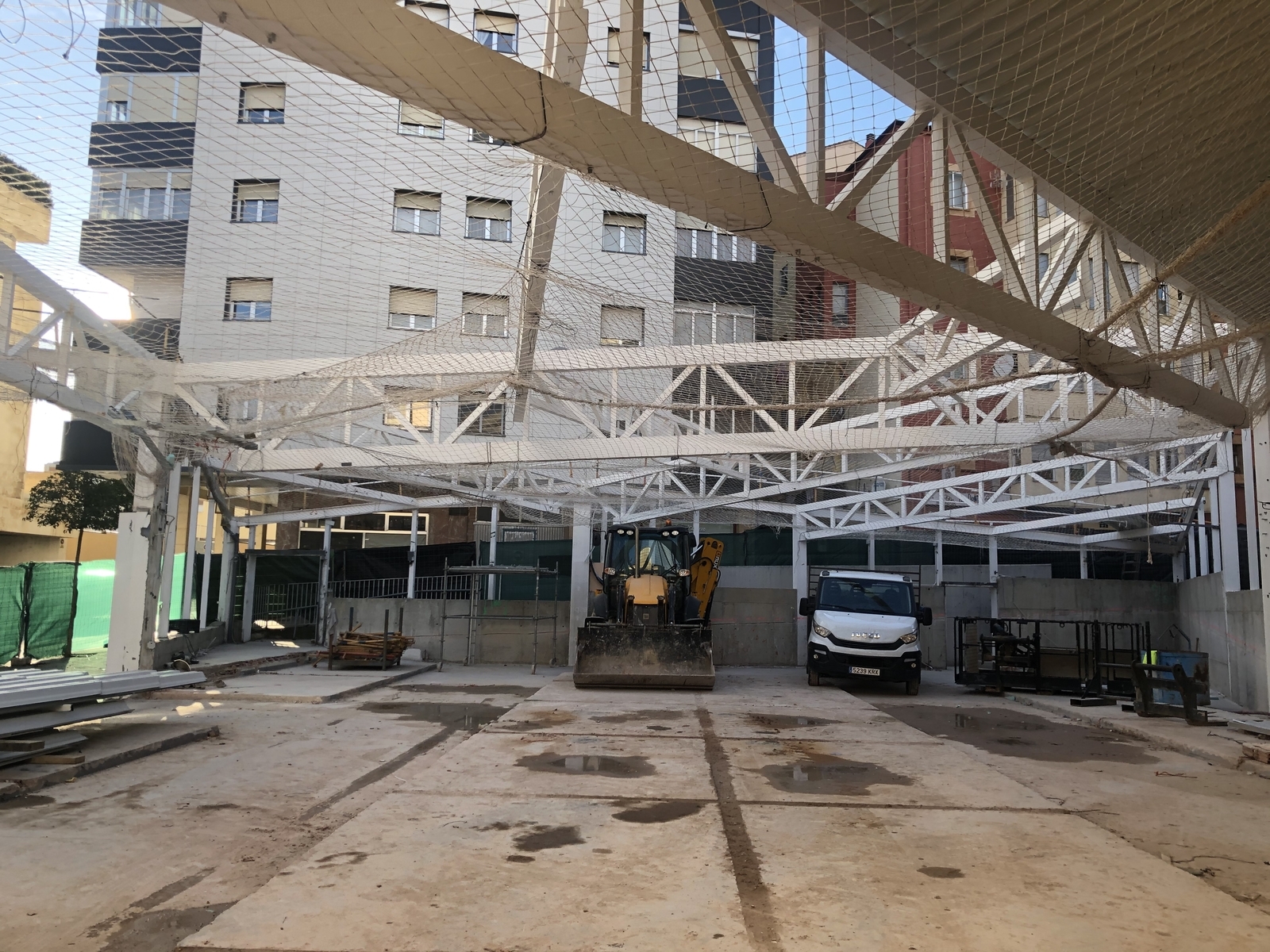 Retirada mercado municipal de soria indesfor. Construcción e ingeniería