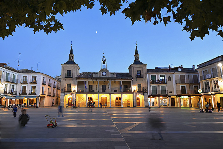 Plaza Mayor burgo de Osma Indesfor Ingeniería y Construcción soria